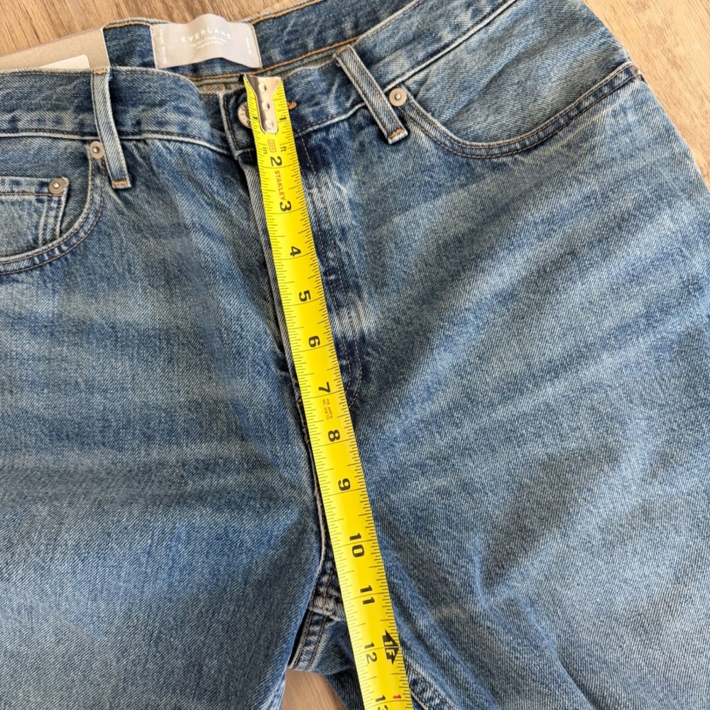 NWT Everlane The '90s Cheeky Jean Vintage Mid Blue Organic Cotton Ankle Size 30 - Picture 6 of 11